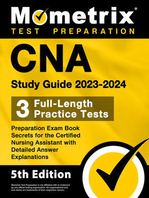 cover image of CNA Study Guide 2023-2024